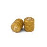 CINEMA Valve Caps Shrader, Blue (Pair)